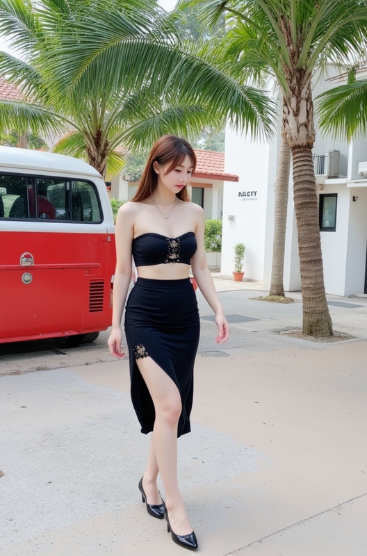 🌈Ambella เซท2ชิ้น🌈ชุดเซตไปทะเล ไปเที่ยวสุดแซ่บ นางแบบถ่ายจากงานขาย เสื้อแบบผูกหลัง รูดได้ กระโปรง รูดข้างเซ็กซี่มาก ชุดไปทะเล Setpo